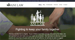 Desktop Screenshot of anilaw.com